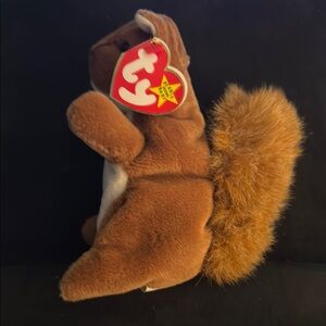 Ty Brown Squirrel Stuffed Animal